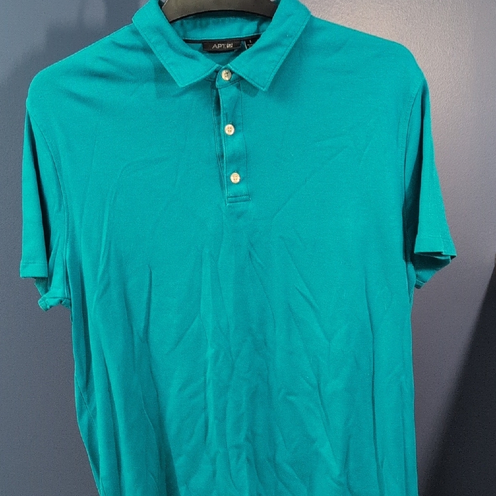 Apt. 9 Men's Teal Polo Shirt